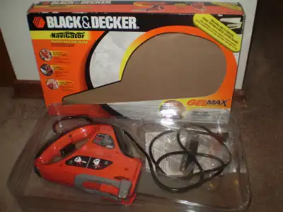 BLACK + DECKER NAVIGATOR (POWERED SAW /  JIGSAW) Gel Hardly Used, View more