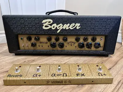 Bogner Goldfinger SL Super Lead Guitar Amp - Mint Like New, View more
