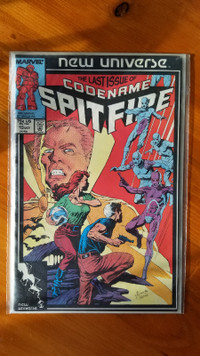 Codename Spitfire -comic - issue 13 - Oct 1987