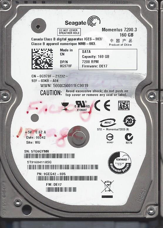 Hard Drives 2.5 inch different sizes in System Components in Barrie