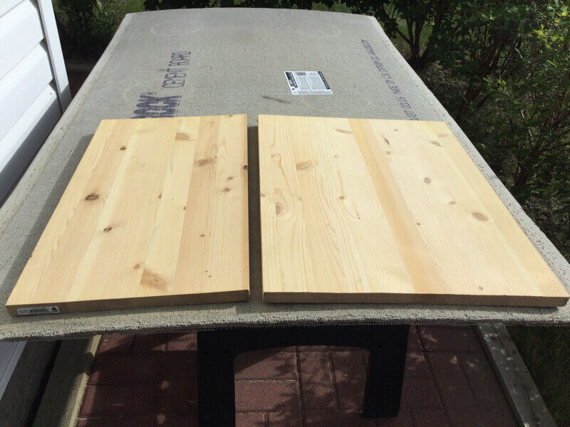 2 PINE LAMINATED SHELVE 3/4” thick Shelves board plate Other