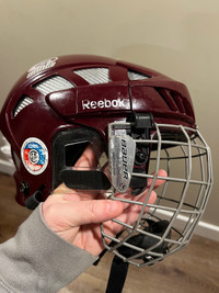 Reebok hockey helmet