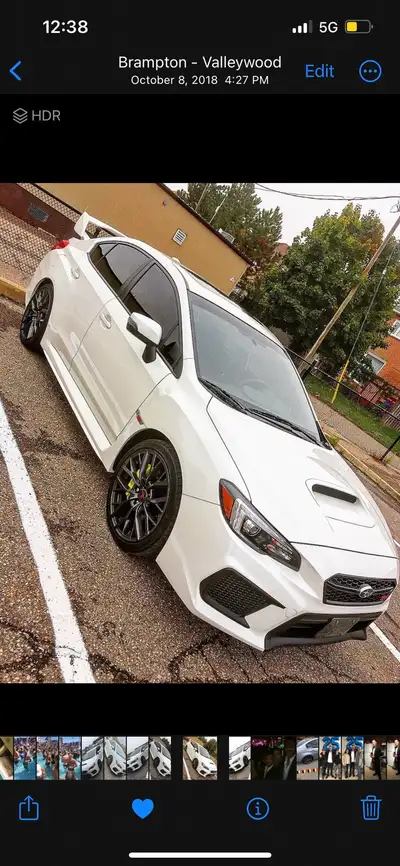 Selling my STI, SERIOUS INQUIRIES ONLY!! -2019 STI (Sport Tech with wing) -Crystal Pearl White -Come...