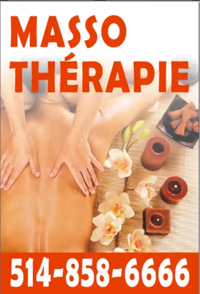Professional relaxation massage Montreal, View more