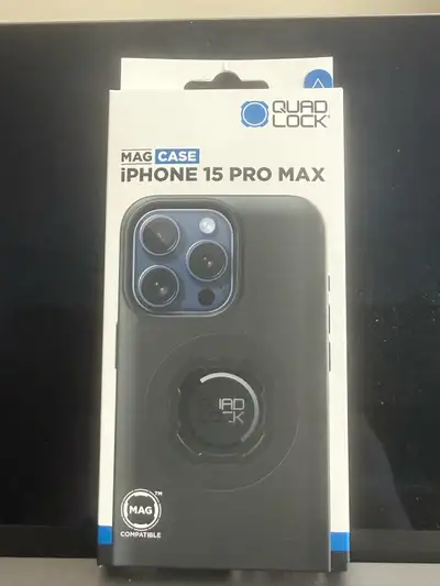 Quad Lock iPhone 15 Pro Max mag case, View more