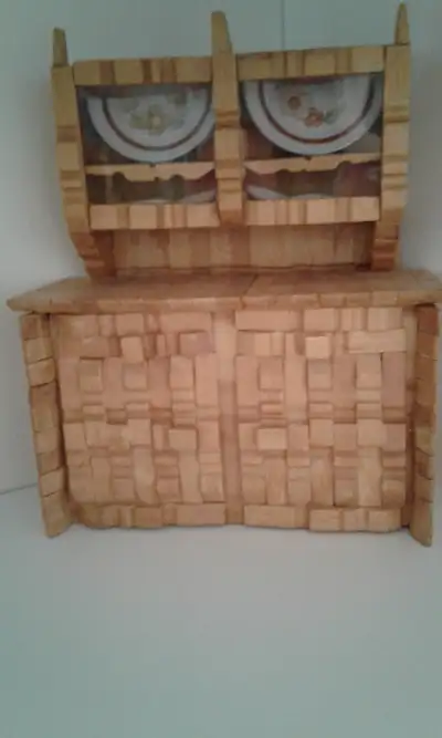 FAIT D'ÉPINGLES  À LINGE,  ENSEMBLE DE SALLE À DINER 7 PIÈCES, View more