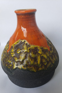 GERMAN FAT LAVA VASE••$50 See All Items