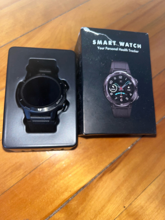 Sports smart Watch ID216 black/montre intelligente noir dans Autre  à Ville de Montréal - Image 4