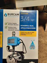 New,used tankless pump