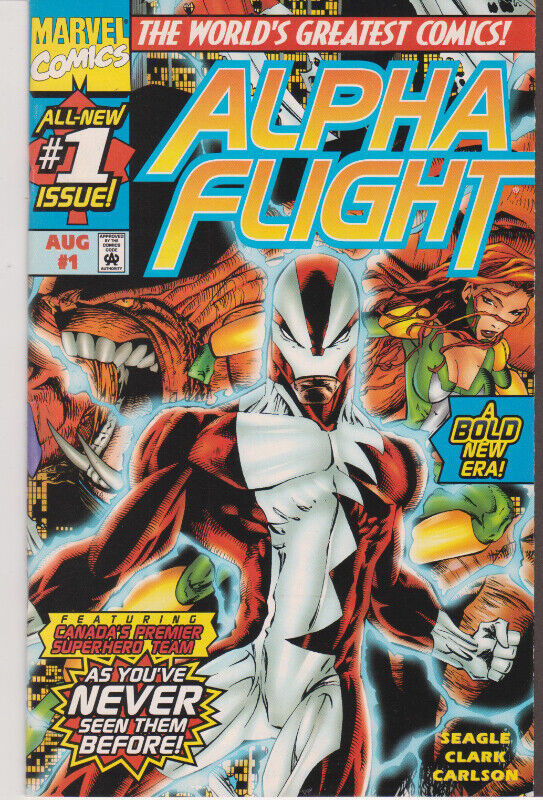 Marvel Comics - Alpha Flight (Vol.2) - Complete series 1997-99 in Comics & Graphic Novels in Peterborough