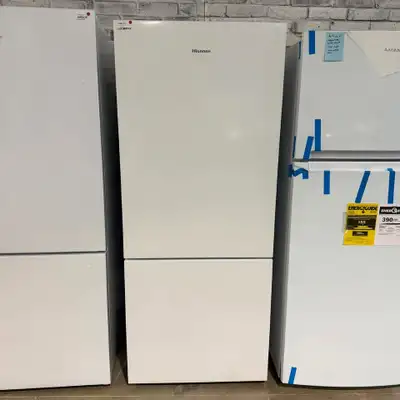 Econoplus Halifax Big Sale Hisense 28'' Fridge White- OPEN BOX, View more