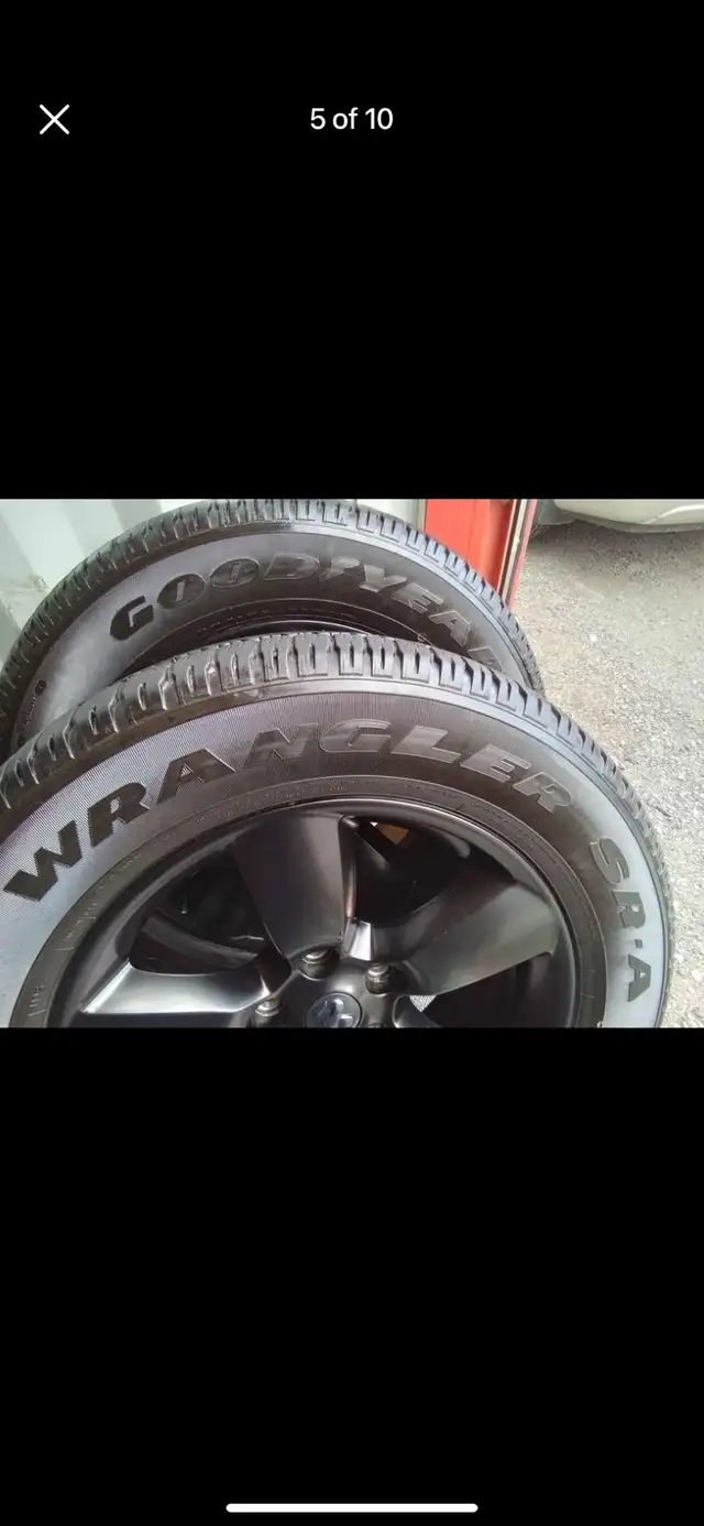 Set of 4 GOOD YEAR all season tires OEM RAMrims TPMS (275 60 20) in Tires & Rims in Oakville / Halton Region - Image 6