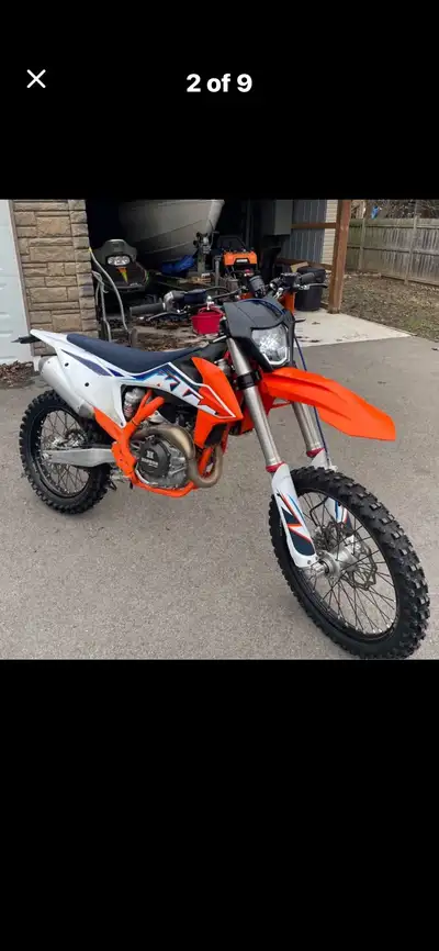 STREET LEGAL KTM 450 in excellent condition. Bike only has 56 hrs, last 20 have been on the road or...