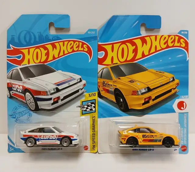 1985 Honda CR-X. 2021 & 2026 Hot Wheels in Toys & Games in Guelph - Image 2