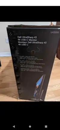 Dell UltraSharp 43 4K USB-C Monitor