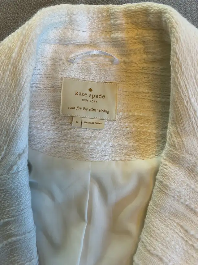 Kate Spade jacket.  * price reduced.62863283538563122