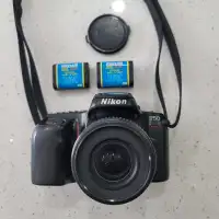 NIKON Film Camera with 35-80 Nikon AF NIKKOR 1:4-5.6 D Lens