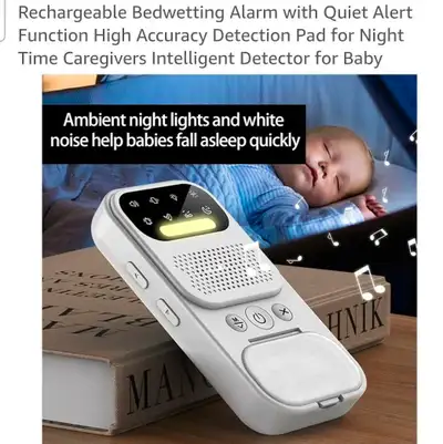 WIRELESS BEDWETTING ALARM NEW, View more