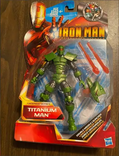 Iron Man Titanium Man Double Launcher action figure, View more