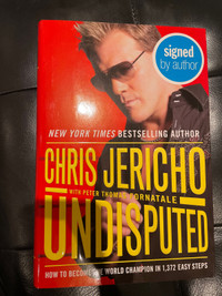 Chris Jericho Autographed Book