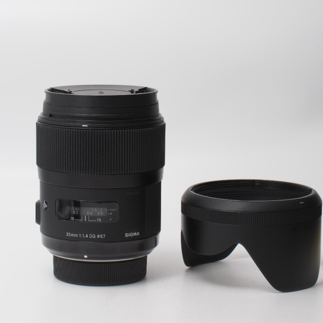 Sigma 35mm f1.4 DG Art Lens Nikon AF (ID - 2386) in Cameras & Camcorders in Kitchener / Waterloo - Image 3