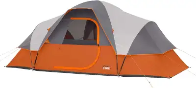 CORE 9 Person Extended Dome Tent - 16' x 9', View more