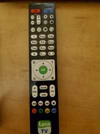 Remote Control for LYCA TV Set