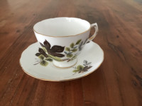 Queen Anne Bone China  Tea Cup and Saucer