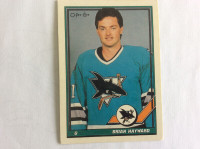 1991-1993 San Jose Sharks Hockey Cards