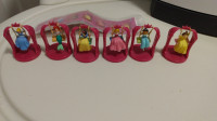 Disney 6 Princesses Figures Collection Whole Set
