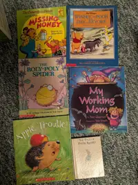 6 children's books-$25