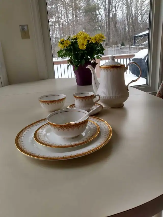 Bone China dinner and tea set420703795278008320
