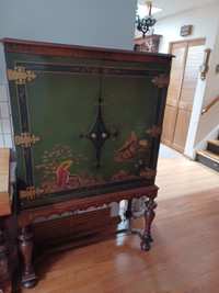 Vintage Chinese Qing Cabinet by Rockford Company