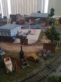 Ho scale and N scale model trains