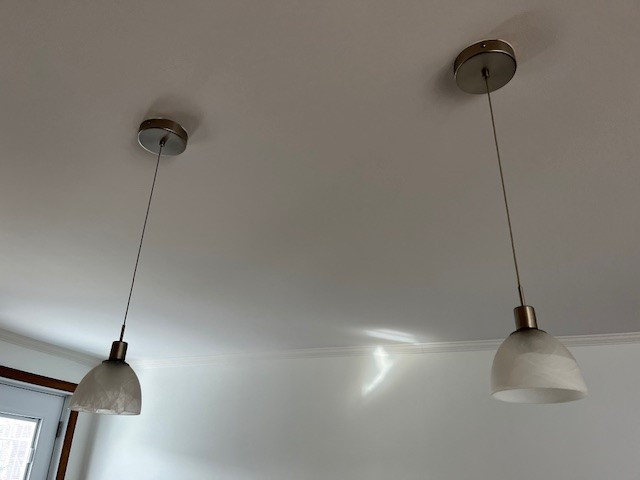 2  Suspensions simple dans Éclairage intérieur et plafonniers  à Lévis