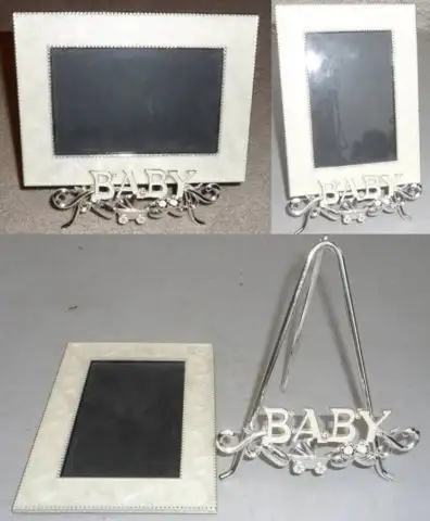 Baby Frame on Stand $12, View more