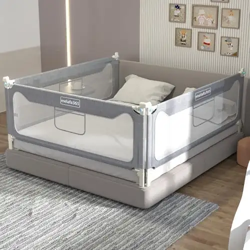 King, Queen, Full, Twin Toddler Bed Rails in Beds & Mattresses in Truro - Image 2