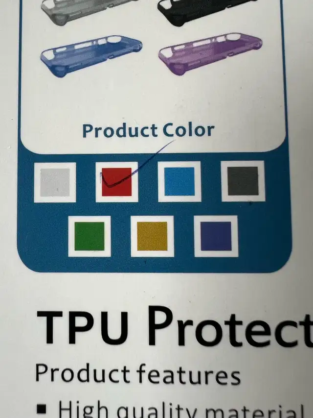 Switch Lite TPU case  in Nintendo Switch in Kitchener / Waterloo - Image 2