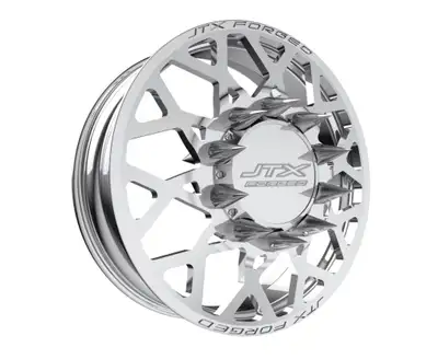 26” rim big rig 10 bolt also comes with a wheel adapter for a 10 bolt f450. Only one season ran a go...
