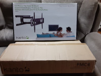 Kanto FMC4 full motion flat panel TV wall mount
