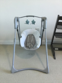 Graco baby swing with rechargeable batteries
