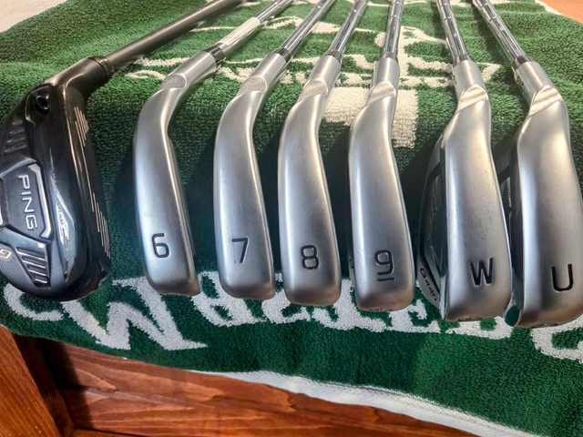 Ping G440 Irons 6-UW and G425 5 Hybrid Left Hand  in Golf in Kingston - Image 3