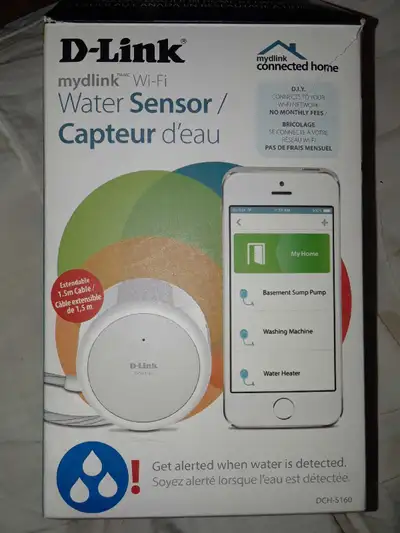 Water leak sensor,NEW, View more