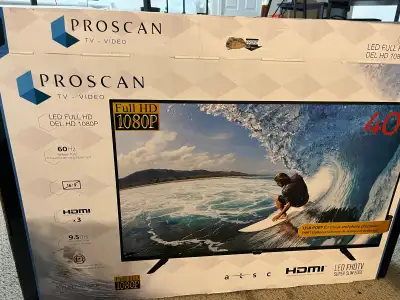 Proscan 40 inch TV, View more