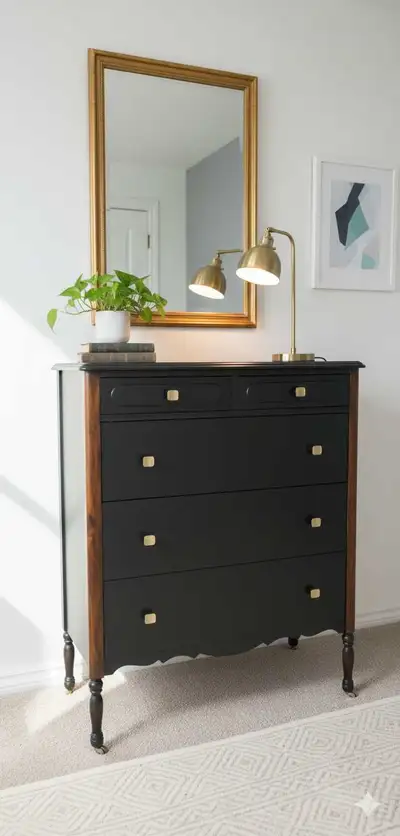 solid wood 5 drawer dresser, View more