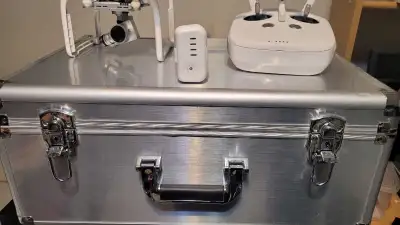 Phantom 3 pro drone. Was barely used for some time so all boards got firmware updates. Comes with 1...