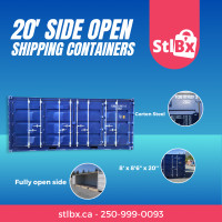 Sale in Kamloops! New 20' Shipping Container with Side Doors!