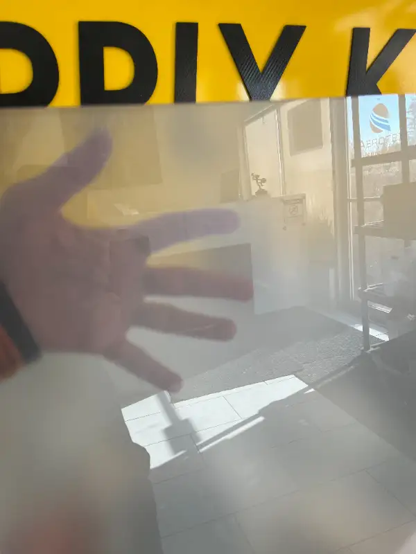 Frosted Clear Acrylic (1/8 1/4" 4 x 8) in Other Business & Industrial in Calgary - Image 7