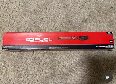 Brand new Milwaukee new gen m12 fuel 3/8 extended reach ratchet, View more