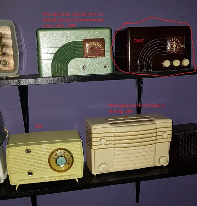 WTB: Antique Tube Radios or parts in Arts & Collectibles in Regina